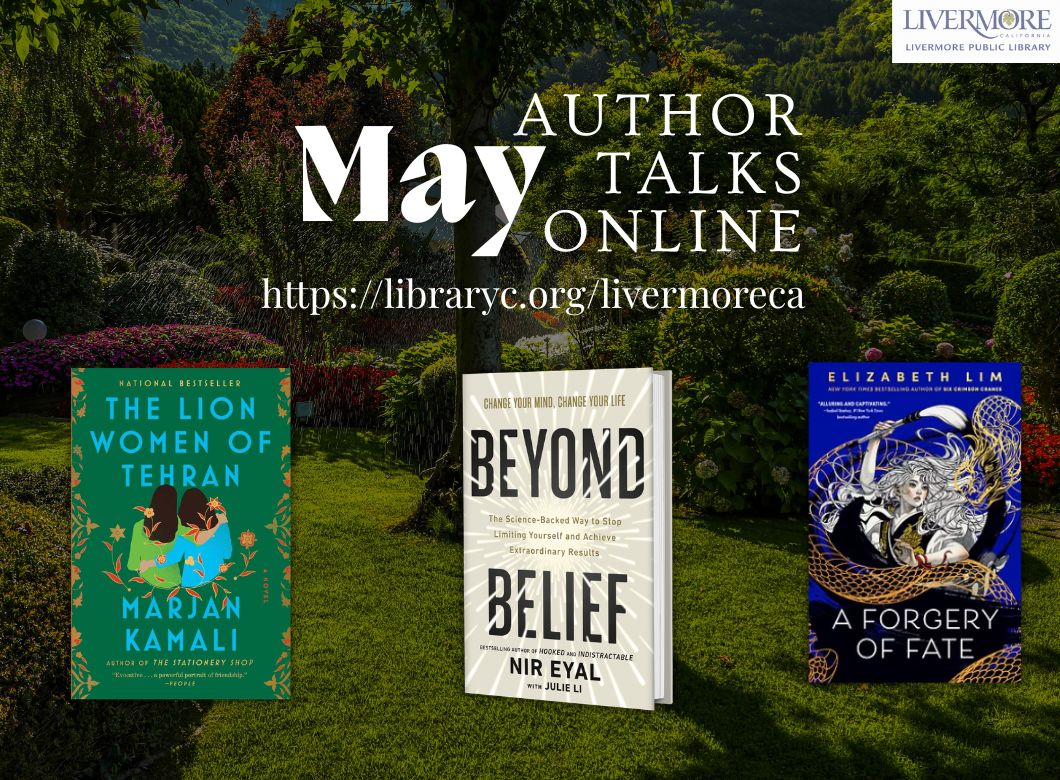 Online Author Talks with Livermore Public Library